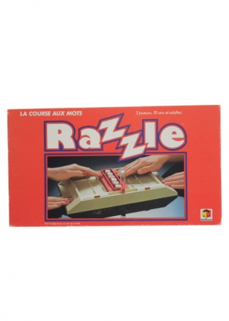 Ancien jeu de société Razzle la course aux mots 1981