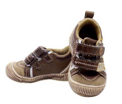 Chaussures - Chaussons bébé Écriture Cuir 