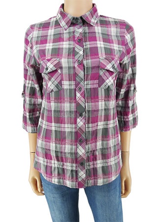 Chemise manches 3/4