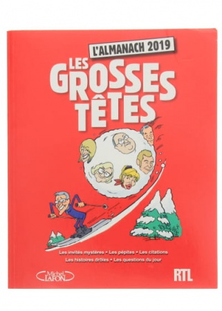 L\'almanach des Grosses Têtes 2019