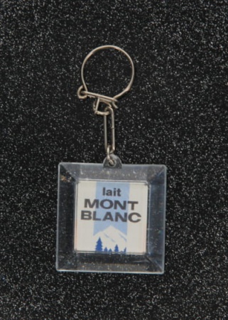 Porte-clés créme dessert Mont Blanc