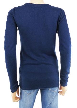 Pull fin manches longues