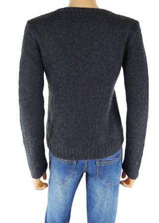 Pull manches longues 60% mohair