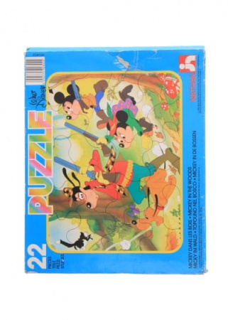 Puzzle Mickey dans les bois  22 pièces 