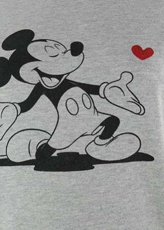 Sweat mickey manches longues