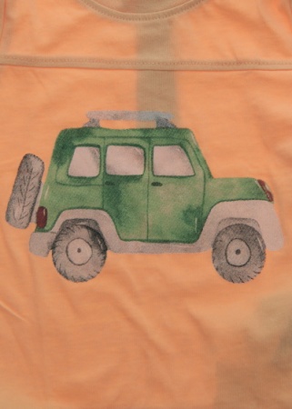 Tee-shirt imprimé voiture 