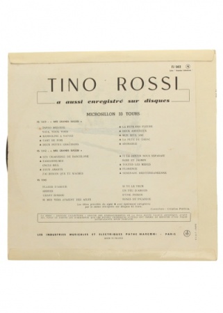 Tino Rossi Nuit de Noël. Columbia FJ 502 - 1957