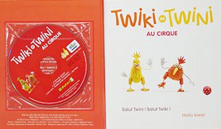 Twiki et Twini au cirque - livre CD adapté de la série KIWI